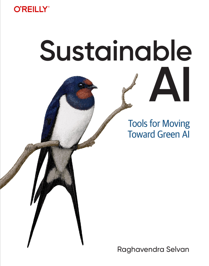 Book cover for Sustainable AI Tools